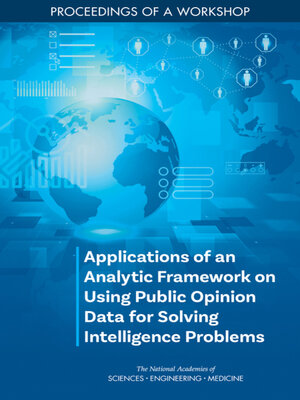cover image of Applications of an Analytic Framework on Using Public Opinion Data for Solving Intelligence Problems